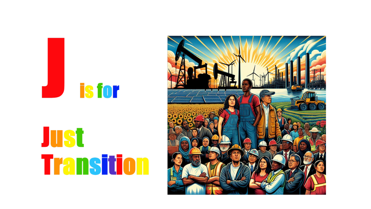 image depicting just energy transition
